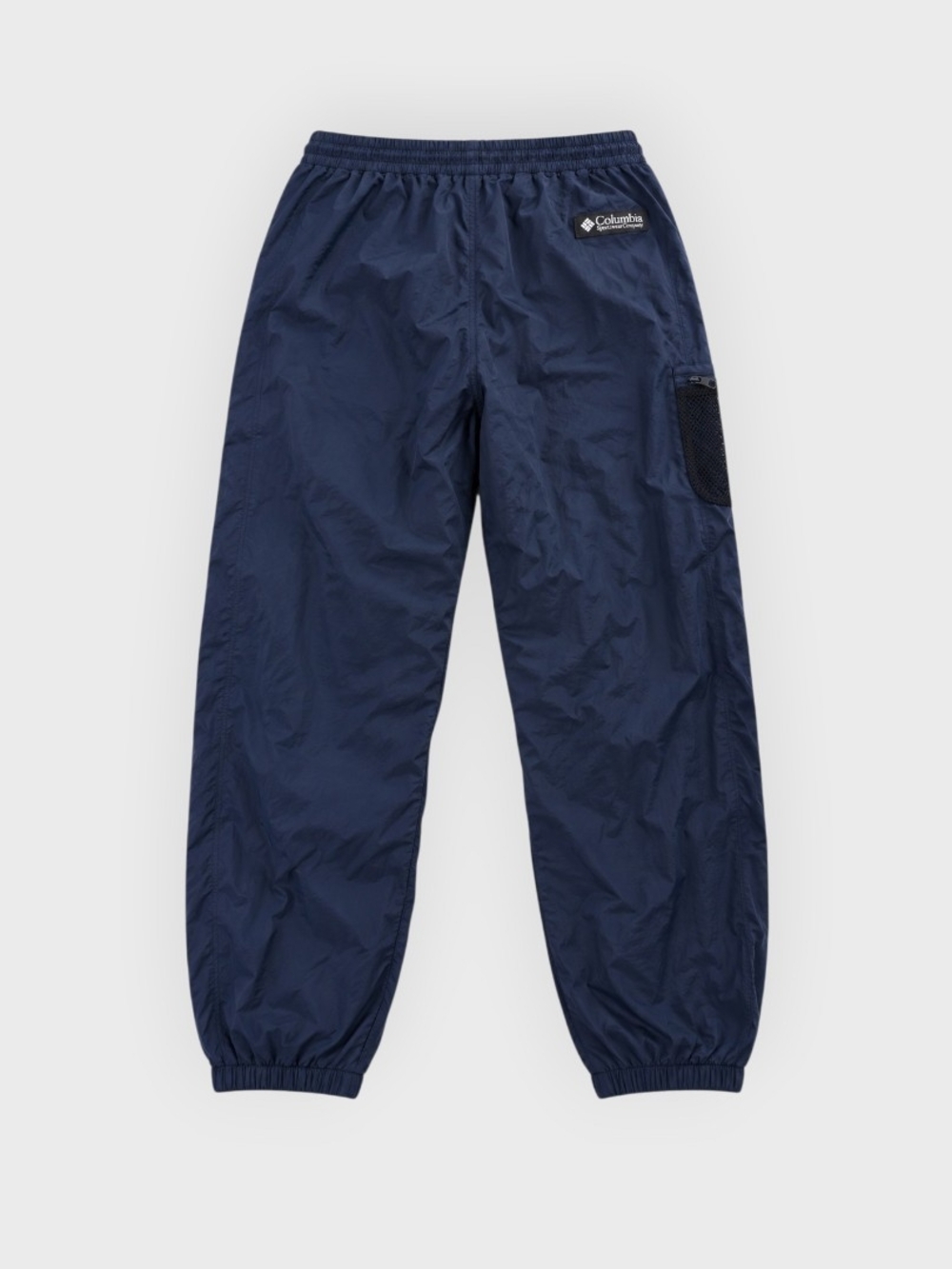 ​Columbia Vintage Nylon Track Pants XL Black / Navy Packable